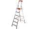 Gierre Stabila AL730DS - 6 steps, 1.96 m - Aluminium ladder with stand