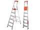 Gierre Stabila AL730DS - 6 steps, 1.96 m - Aluminium ladder with stand