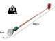 Sbaraglia Ares 21V - Battery-operated pruner on extension pole - WITHOUT BATTERY AND CHARGER