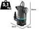 Gardena 20000 BASIC - Electric submersible pump for dirty water - Integrated float switch