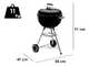 Weber Classic Kettle 47cm - Charcoal barbecue