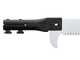 Castellari PO35P+ATO2 - Saw on aluminium oval pole - 150-240 cm - 35 cm blade