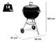 Weber Classic Kettle 57cm - Charcoal Barbecue