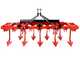 Heavy Duty Reinforced Harrow CMPR9/7 Series - Working Width 225cm - 9 Tines