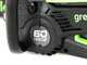 Greenworks GD60CS40K4 - 60V 4Ah cordless electric saw - 40cm blade