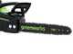Greenworks GD60CS40K4 - 60V 4Ah cordless electric saw - 40cm blade