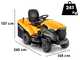 Stiga Estate 7102 W Special - Lawn tractor - Honda GXV 630 engine
