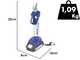 BullMach DIVIANE 25 - Battery Electric Scissor - 2x21V 2Ah