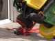 Hydraulic lifter for ride on mowers and lawn mowers, lifting platform - 500 kg max. lifting capacity