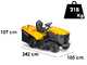 Stiga Estate 798 W - lawn tractor - hydrostatic transmission - collection box - mulching