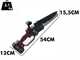 Archman PE01X - Battery-powered electric pruner + extension pole - 205-265 cm - 2x 21V 4Ah