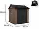 Keter Newton plus 757/775 - Garden shed - With windows