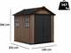 Keter Newton plus 757/775 - Garden shed - With windows