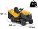 Stiga Estate 7102 W SE 90 - Lawn Tractor - Hydrostatic Transmission - Collection Bag - Mulching