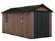 Keter Newton plus 7515/1575 - Garden shed - With double door and windows