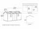 Keter Newton plus 7515/1575 - Garden shed - With double door and windows