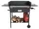 Cruccolini Festa Plus - Handmade Iron Wood and Charcoal Barbecue