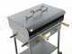 Cruccolini Festa 69x45 Charcoal and Wood-fired Barbecue in Heavy-duty Sheet Metal