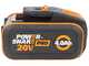 Worx Nitro WG737E - Battery-powered Lawn Mower - 2x20V/4Ah + Free: 2x20V/4Ah batteries  - 37cm Cutting Width