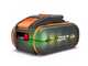 Worx Nitro WG737E - Battery-powered Lawn Mower - 2x20V/4Ah + Free: 2x20V/4Ah batteries  - 37cm Cutting Width