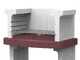 Linea VZ Ischia New - Masonry Charcoal Barbecue