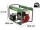 Single-phase power generator 4.4 kw - Energy EY-5.5MBE-A - Honda engine