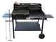 Cruccolini Little Tuscany - Handmade Iron Wood and Charcoal Barbecue