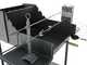 Cruccolini Fuocone Inox - Wood and charcoal barbecue