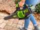 Greenworks GD60ABK4 - Battery-powered axial blower - 60V/4Ah