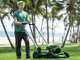 Greenworks GD60LM51SPK4 - Battery-powered self-propelled lawn mower - 60V/4Ah - Cutting width 51 cm