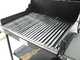 Cruccolini Fuocone Umbria 70x58 Wood-fired Barbecue in Sheet Metal with Stainless Steel Grid