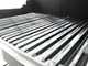 Cruccolini Fuocone Umbria 70x58 Wood-fired Barbecue in Sheet Metal with Stainless Steel Grid