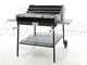 Cruccolini Fuocone Umbria 70x58 Wood-fired Barbecue in Sheet Metal with Stainless Steel Grid