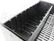Cruccolini Fuocone Umbria 70x58 Wood-fired Barbecue in Sheet Metal with Stainless Steel Grid