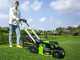 Greenworks GD60LM46SPK4 - Self-propelled Battery Lawn Mower - 60V/4Ah - 46 cm Cutting Width