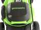 Greenworks GD60LM46SPK4 - Self-propelled Battery Lawn Mower - 60V/4Ah - 46 cm Cutting Width
