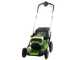 Greenworks GD60LM46SPK4 - Self-propelled Battery Lawn Mower - 60V/4Ah - 46 cm Cutting Width