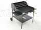 Cruccolini Fuocone Arezzo 70x58 Wood-fired Barbecue in Sheet Metal with Steel Grid