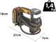 Worx WX092 - Cordless Electric Compressor - 20V 2Ah