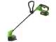 Greenworks G48LM41ST25K2X - Battery Lawnmower + Battery Trimmer Kit - 48V - 2x 24V/2Ah