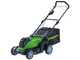 Greenworks G48LM41ST25K2X - Battery Lawnmower + Battery Trimmer Kit - 48V - 2x 24V/2Ah