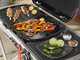 Weber cast iron griddle for Weber Traveler barbecue