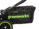 Greenworks GD48LM46SPIIK4 - Battery-powered self-propelled lawnmower - 48V/4Ah - Cutting width 46 cm