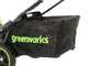 Greenworks GD48LM46SPIIK4 - Battery-powered self-propelled lawnmower - 48V/4Ah - Cutting width 46 cm