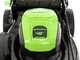 Greenworks GD48LM46SPIIK4 - Battery-powered self-propelled lawnmower - 48V/4Ah - Cutting width 46 cm