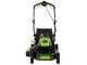Greenworks GD48LM46SPIIK4 - Battery-powered self-propelled lawnmower - 48V/4Ah - Cutting width 46 cm