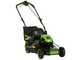 Greenworks GD48LM46SPIIK4 - Battery-powered self-propelled lawnmower - 48V/4Ah - Cutting width 46 cm