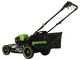 Greenworks GD48LM46SPIIK4 - Battery-powered self-propelled lawnmower - 48V/4Ah - Cutting width 46 cm