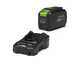 Greenworks GD48LM46SPIIK4 - Battery-powered self-propelled lawnmower - 48V/4Ah - Cutting width 46 cm