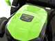 Greenworks GD48LM51SPIIK5 - Battery-powered self-propelled lawn mower - 48V/5Ah - Cutting width 51 cm